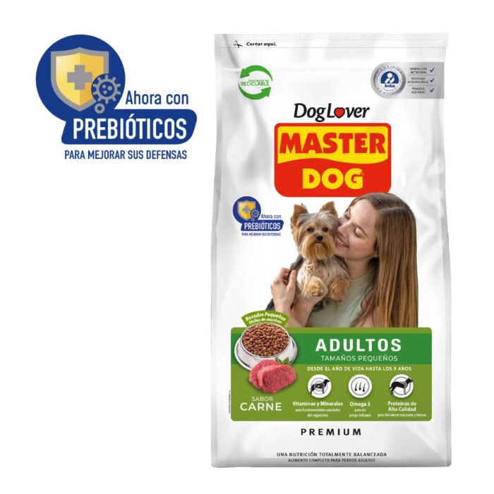 ADULTO-PEQUENO Masterdog Raza Pequeña 18KG