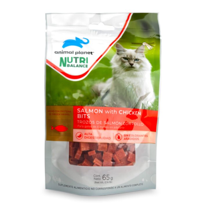 Snack Gato Nutri Balance Animal Planet 65g