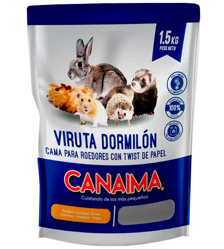 Viruta Dormilon Cama para Roedores 1.5kg