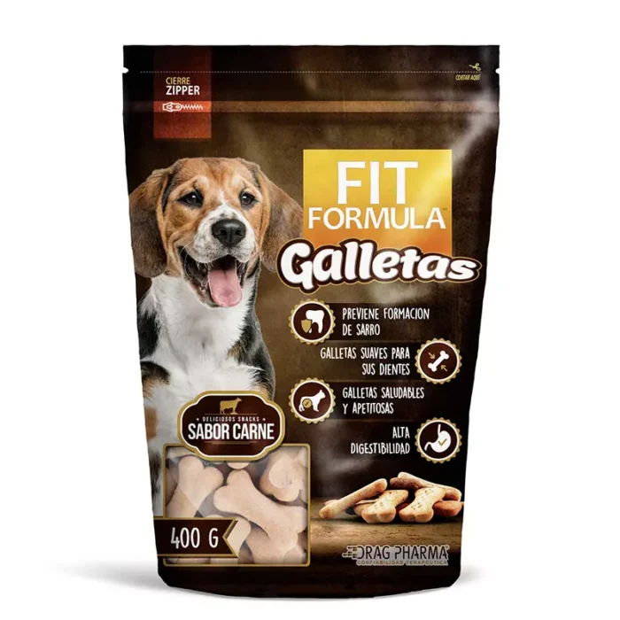 Galletas Sabor Carne Fit Formula Perro