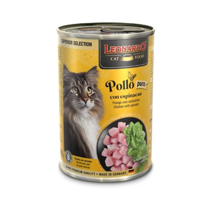 16758 Leonardo Cat Food Pollo 400gr