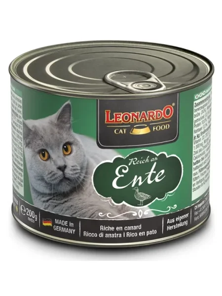 Leonardo-Lata-Pato-200-GR-600x600 Leonardo Cat Food Pato 200gr
