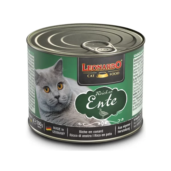 Leonardo-Lata-Pato-200-GR-600x600 Leonardo Cat Food Pato 200gr