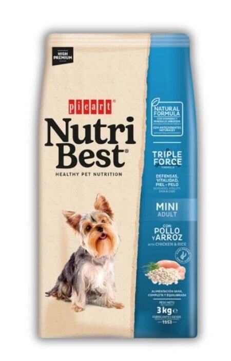 1000705838 Nutribest Adult Mini 3kg