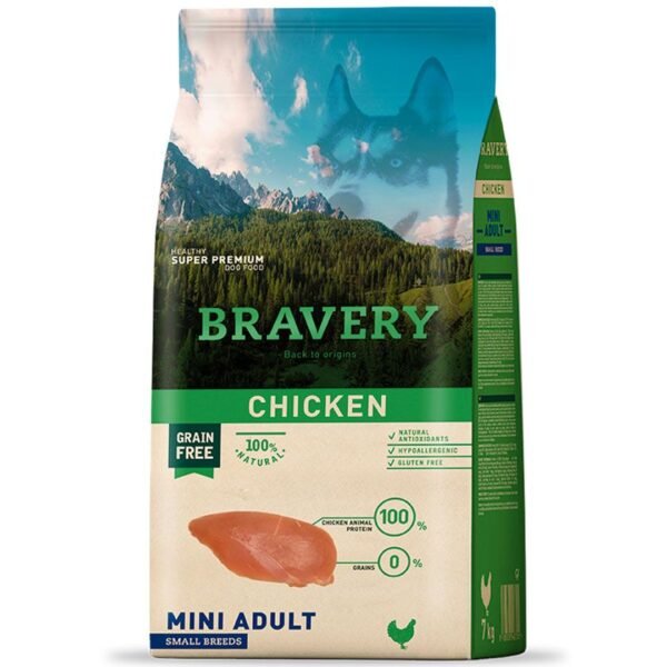 Bravery Chicken Mini Adult Razas Pequeñas 2kg